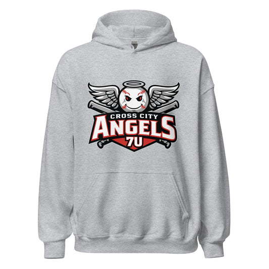 Classic | Hoodie | Cross City Angels | Winged Guardian Logo
