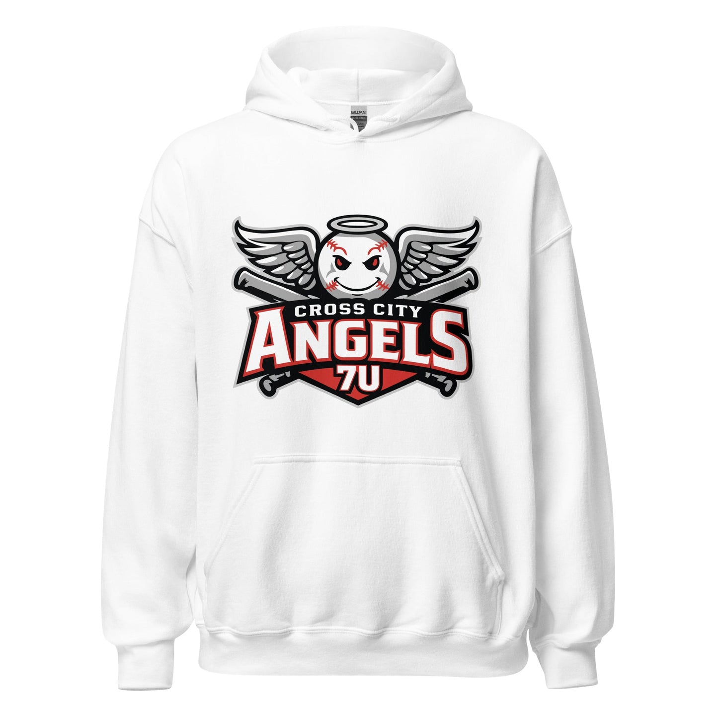 Classic | Hoodie | Cross City Angels | Winged Guardian Logo