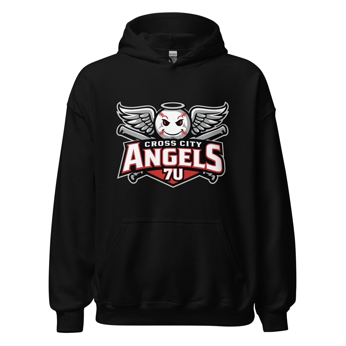 Classic | Hoodie | Cross City Angels | Winged Guardian Logo