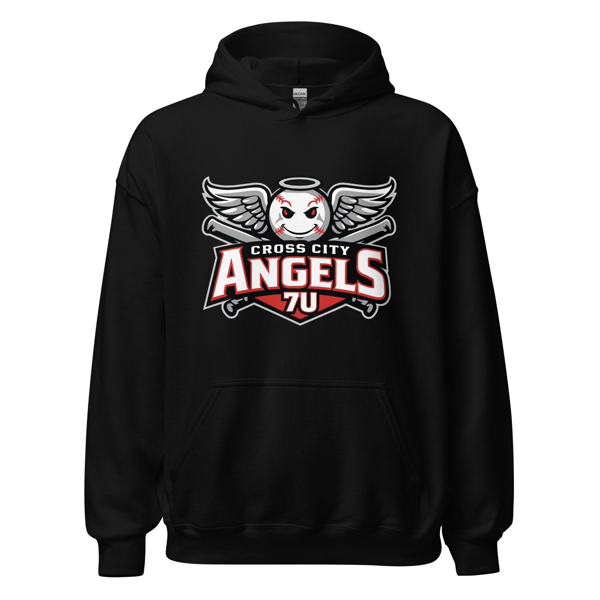Classic | Hoodie | Cross City Angels | Winged Guardian Logo