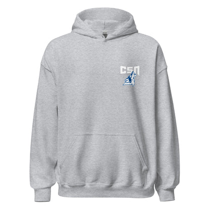 Classic | Hoodie | CSN Volleyball | CSN White Alt Logo