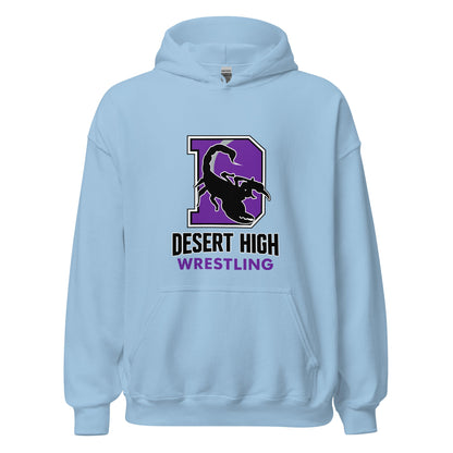 Classic | Hoodie | Desert High Scorpions | Crest Logo