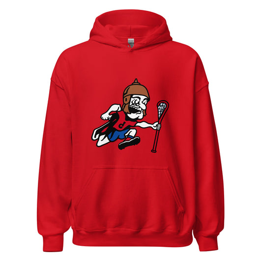 Classic | Hoodie | Detroit Lacrosse | Crest Logo