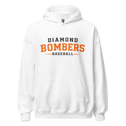 Classic | Hoodie | Diamond Bombers | Modern Script Logo