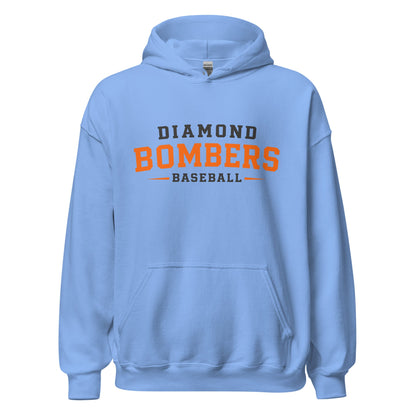 Classic | Hoodie | Diamond Bombers | Modern Script Logo