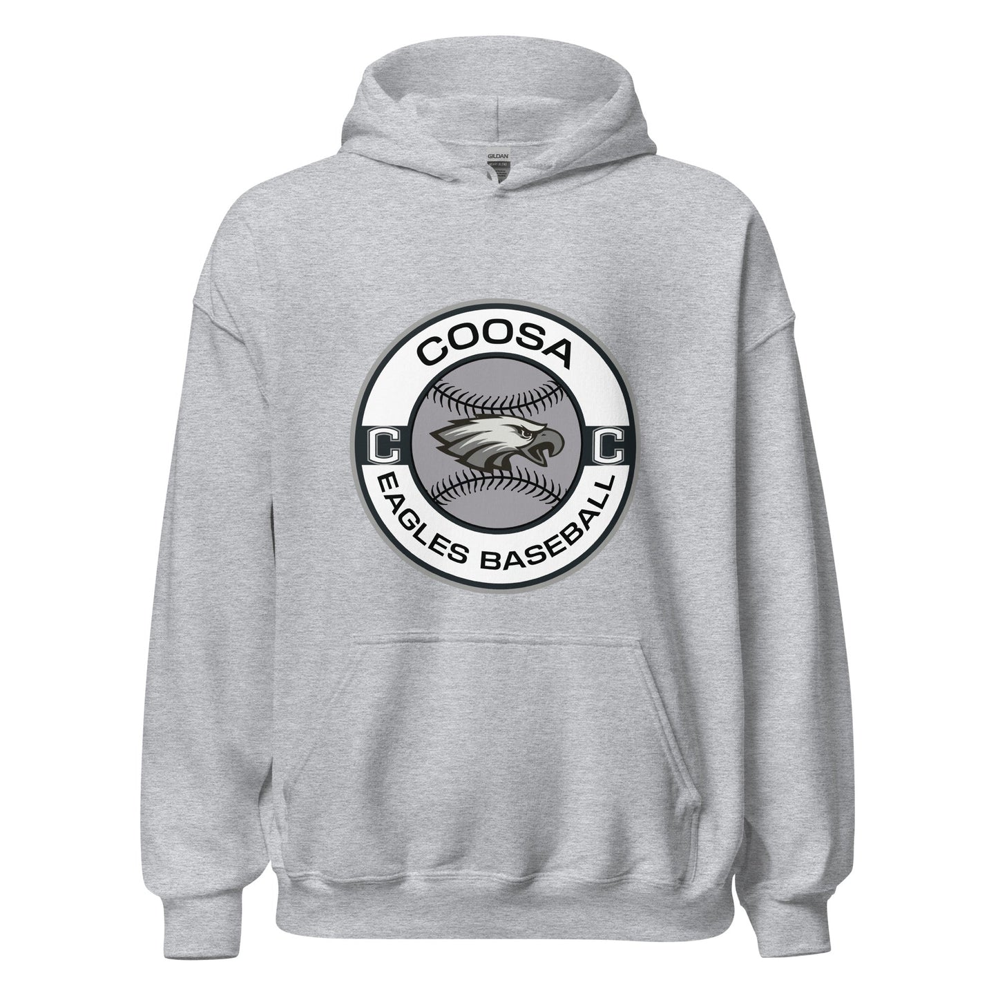 Classic | Hoodie | Eagles Baseball | Badge Logo