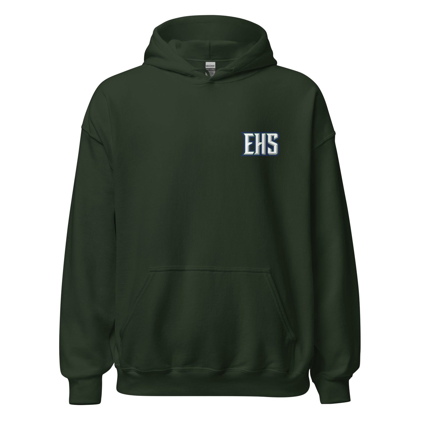 Classic | Hoodie | Emerald High School Baseball | Alt Logo