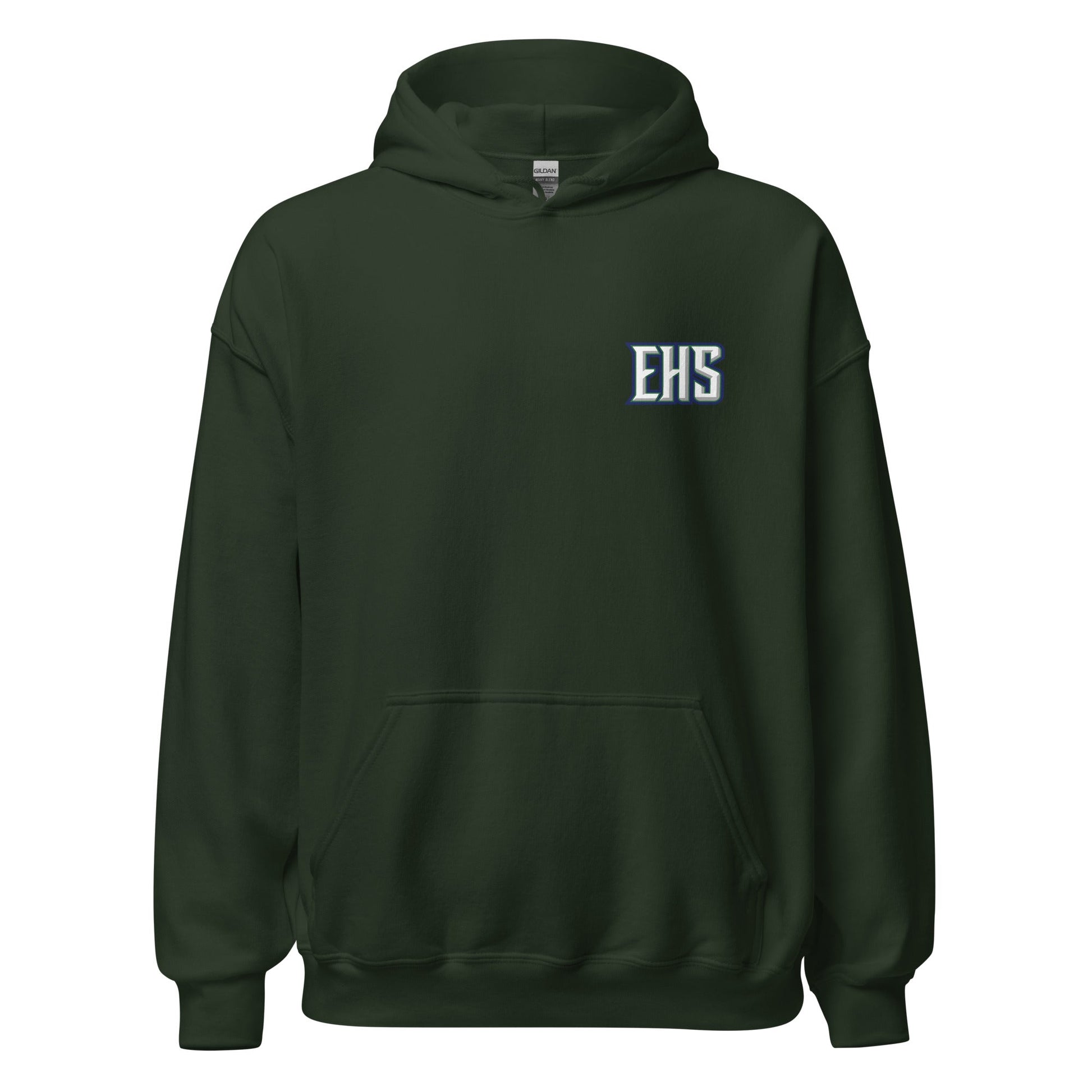 Classic | Hoodie | Emerald High School Baseball | Alt Logo