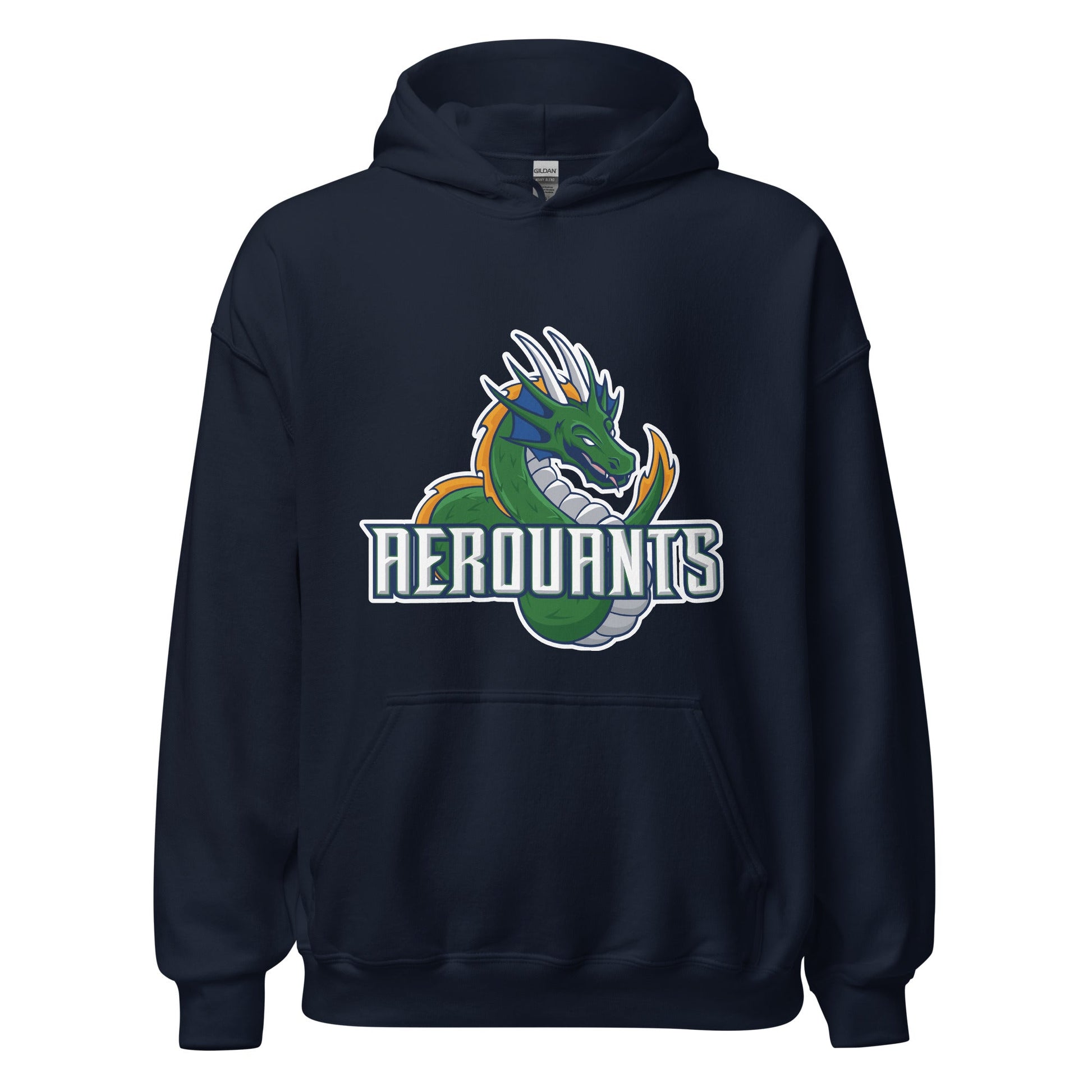Classic | Hoodie | Emerald High School Baseball | Dragon Logo