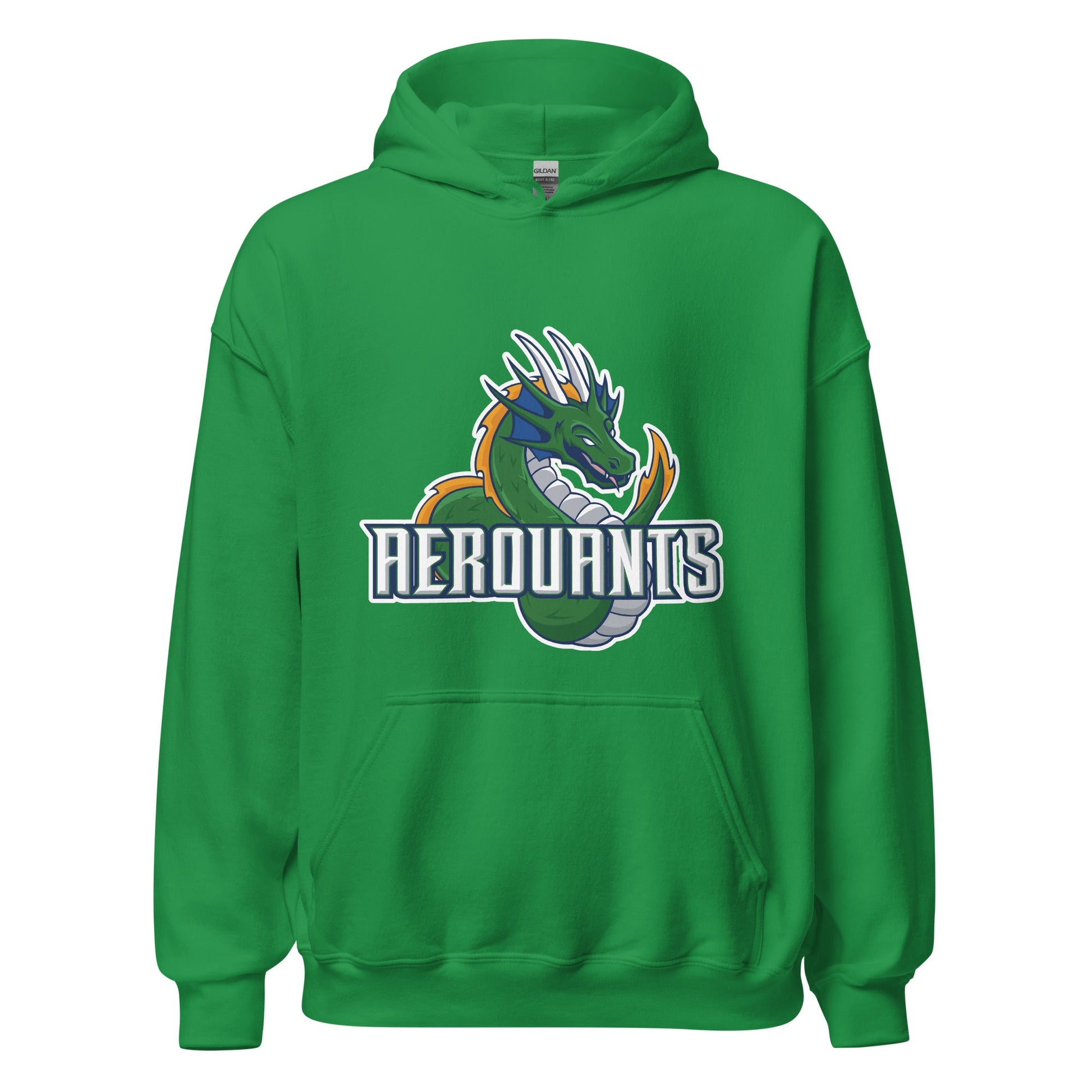 Classic | Hoodie | Emerald High School Baseball | Dragon Logo