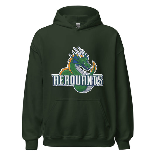 Classic | Hoodie | Emerald High School Baseball | Dragon Logo