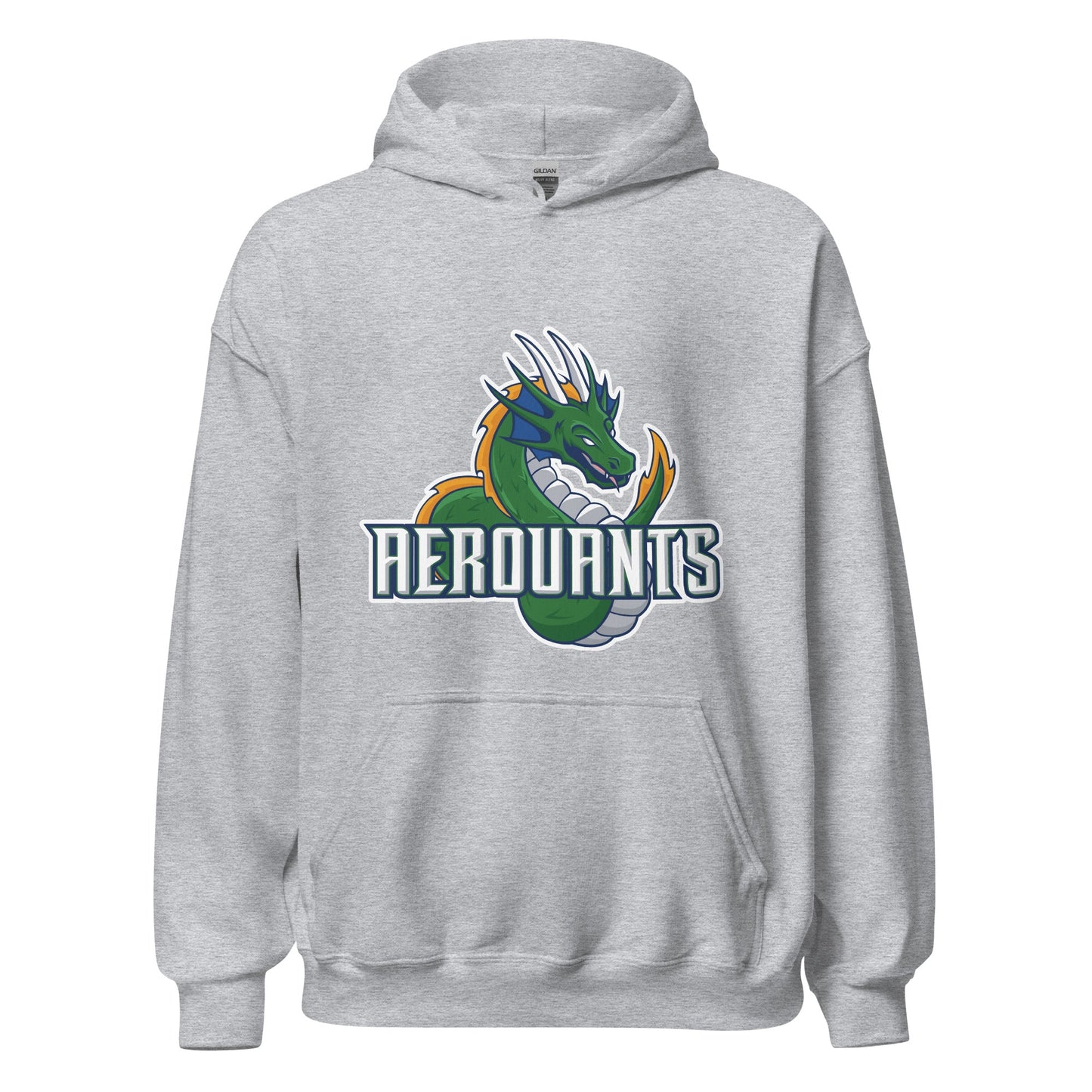 Classic | Hoodie | Emerald High School Baseball | Dragon Logo