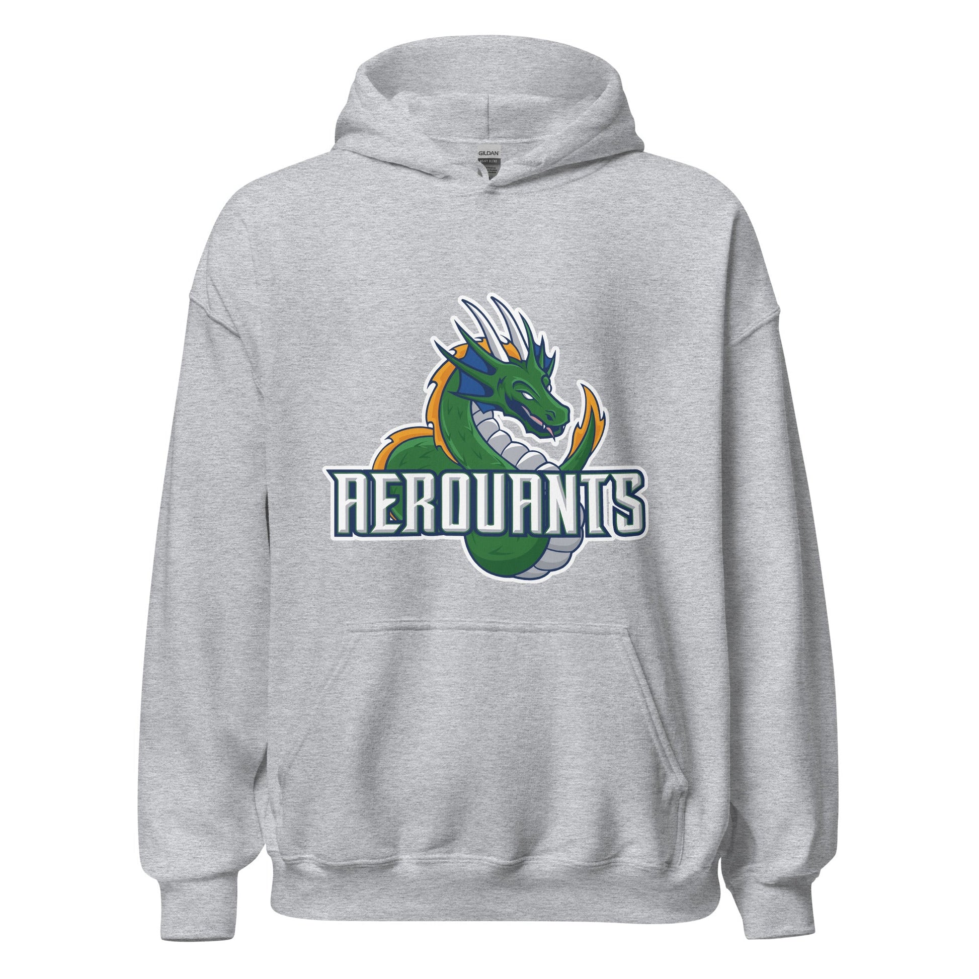 Classic | Hoodie | Emerald High School Baseball | Dragon Logo