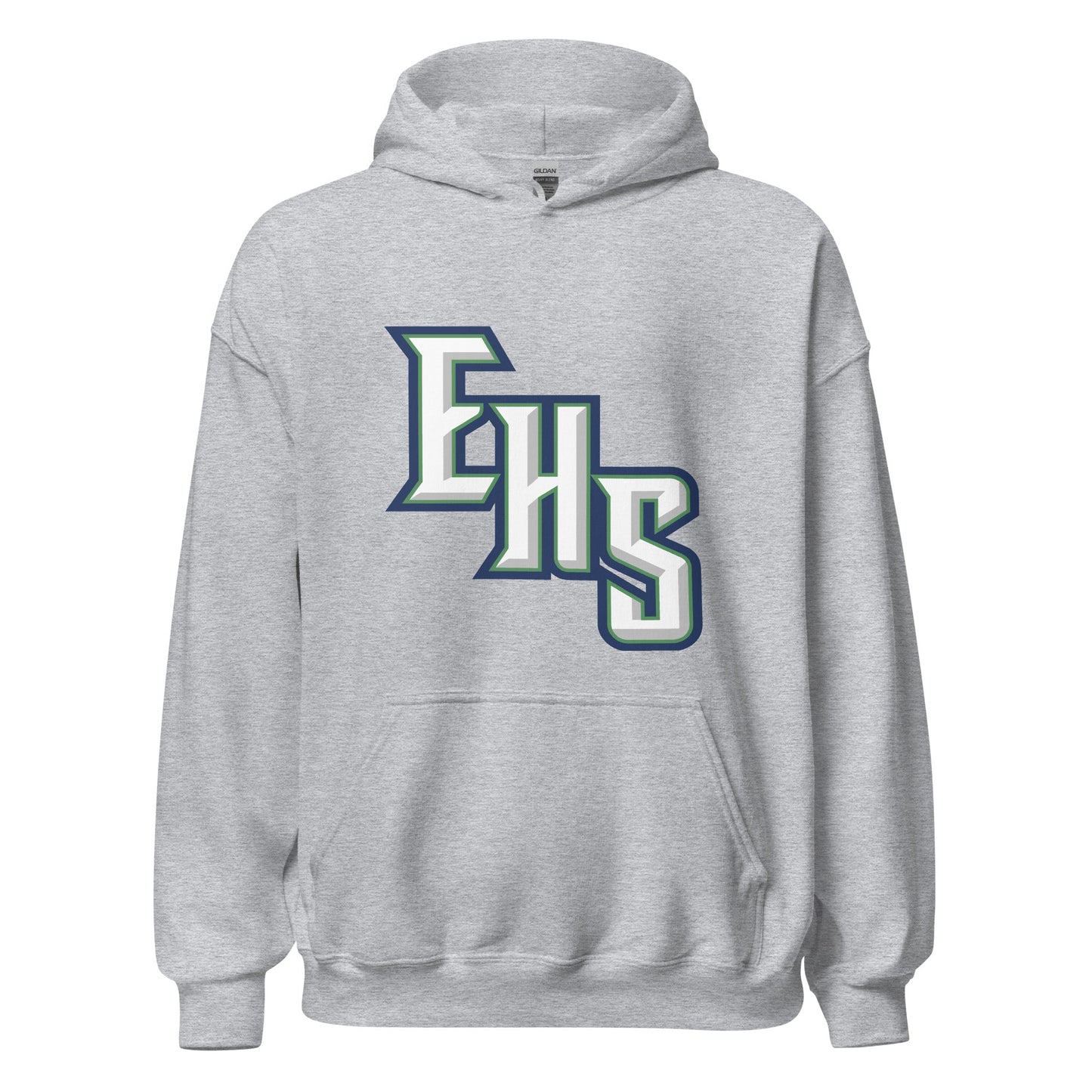 Classic | Hoodie | Emerald High School Baseball | EHS Logo