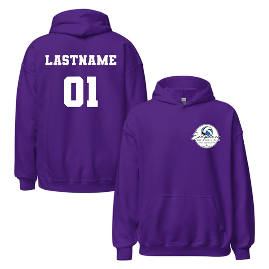 Classic | Hoodie | Empower Volleyball Club | Icon Logo | Customizable