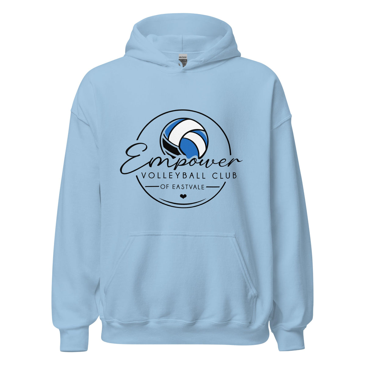 Classic | Hoodie | Empower Volleyball Club | Icon Logo