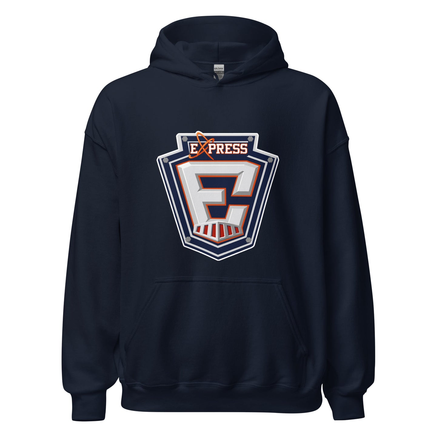 Classic | Hoodie | Erie Express Football | E Badge Logo