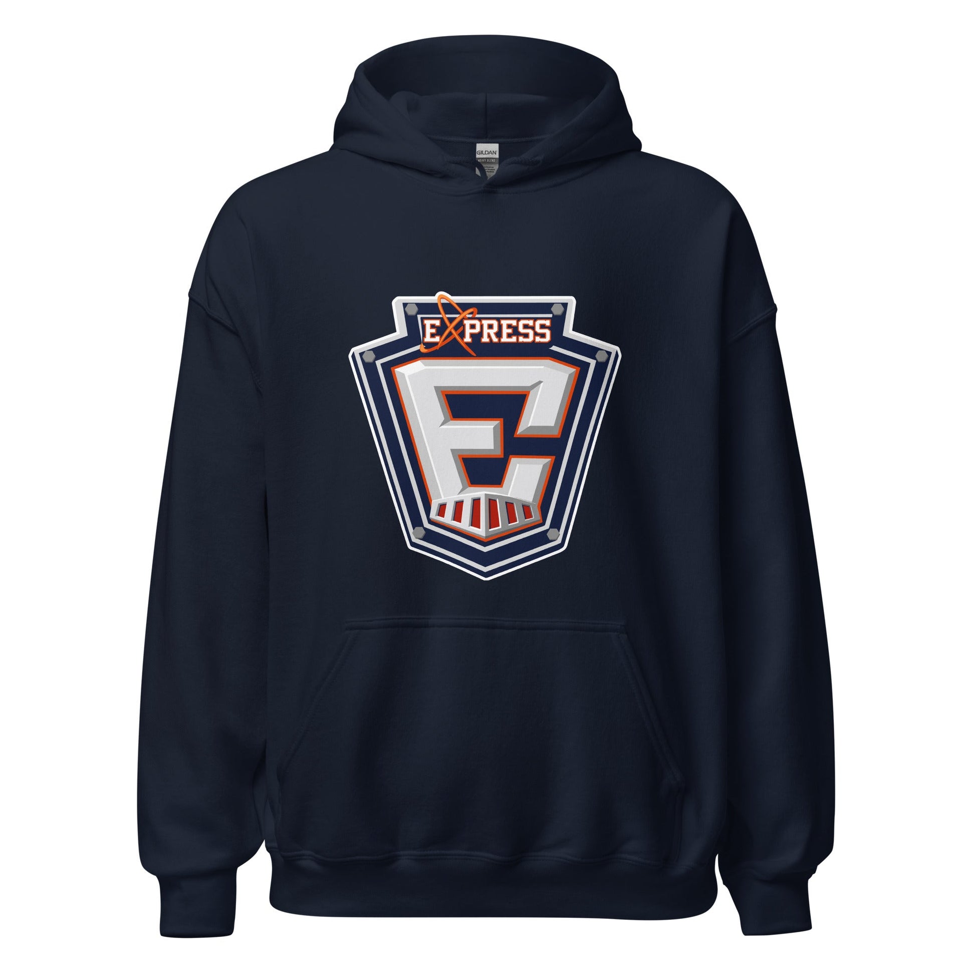 Classic | Hoodie | Erie Express Football | E Badge Logo