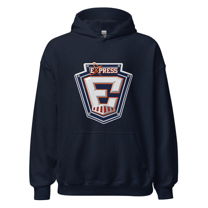 Classic | Hoodie | Erie Express Football | E Badge Logo