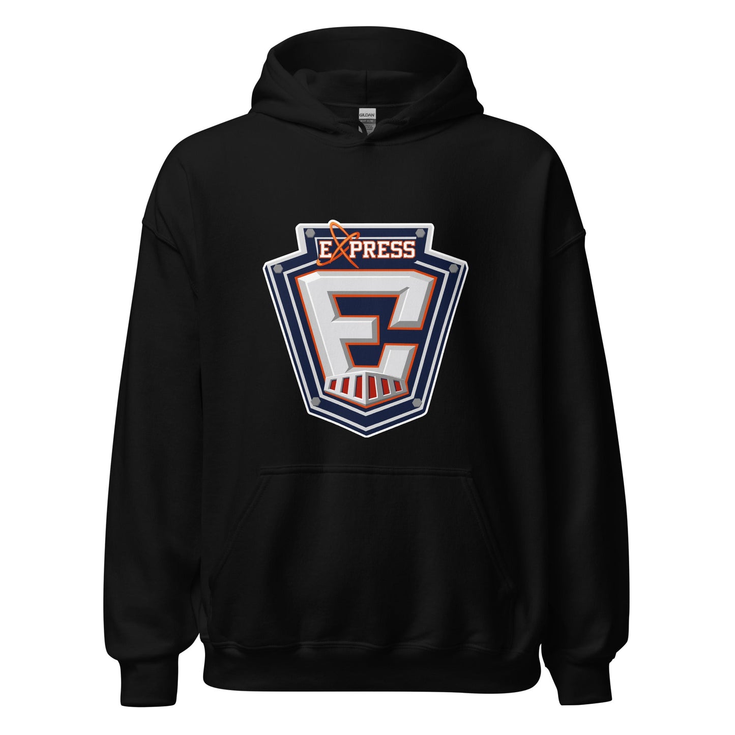 Classic | Hoodie | Erie Express Football | E Badge Logo