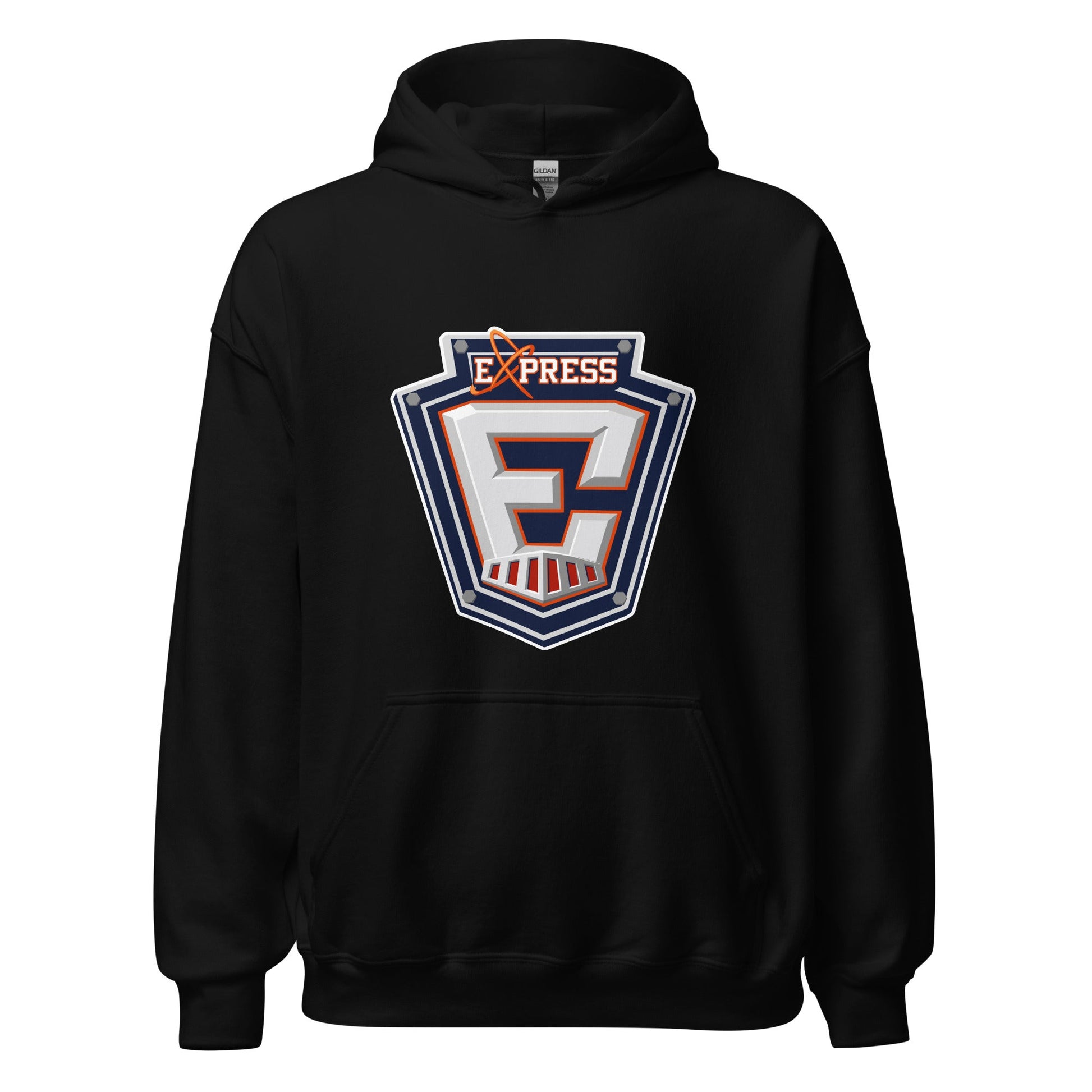 Classic | Hoodie | Erie Express Football | E Badge Logo