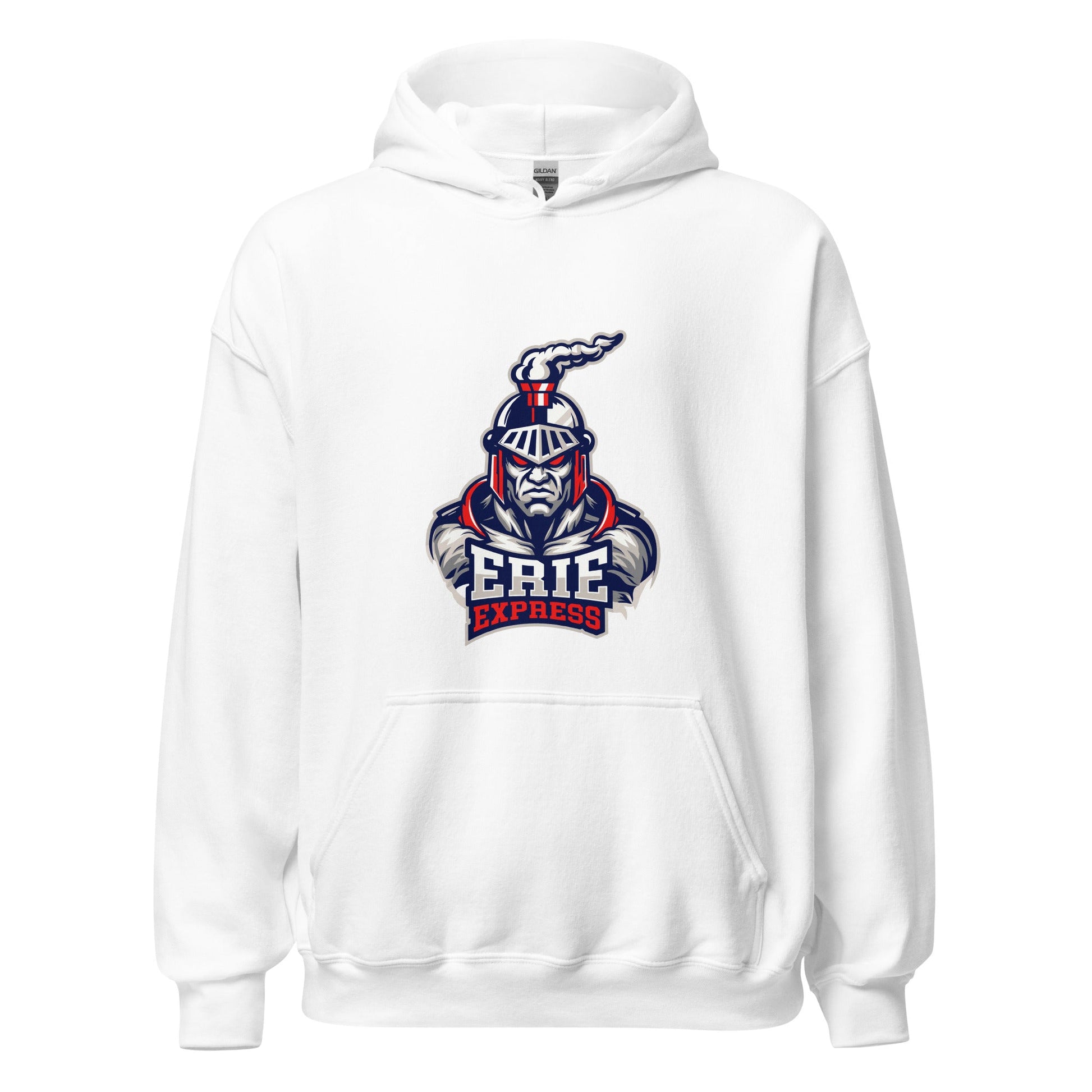 Classic | Hoodie | Erie Express Football | Mascot Logo
