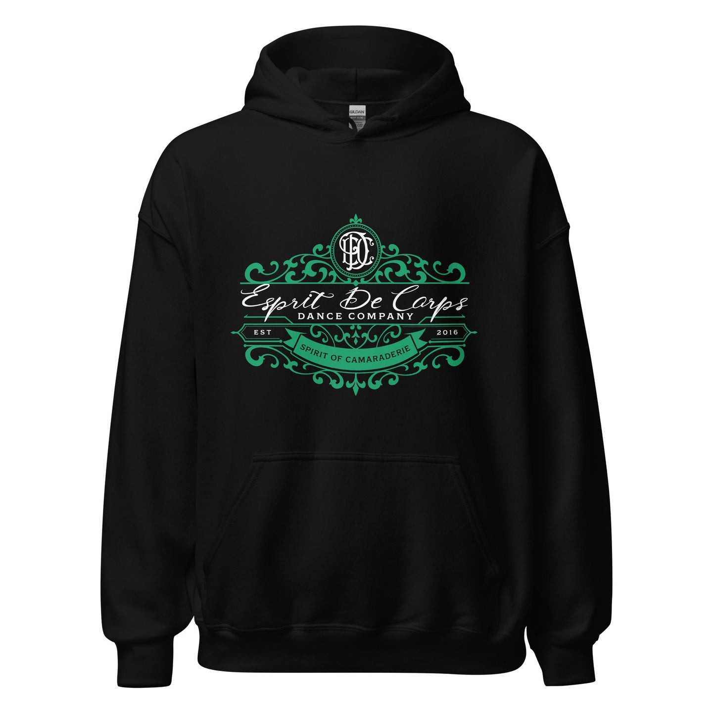 Classic | Hoodie | Esprit de Corps Dance Co., LLC | Crest Logo