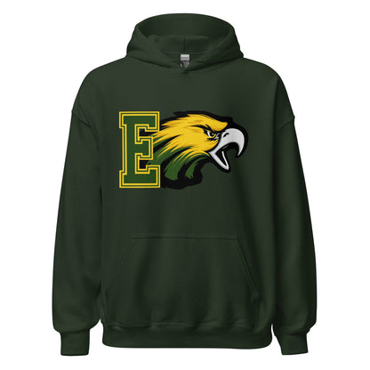 Classic | Hoodie | Evergreen Junior High | Mascot Logo