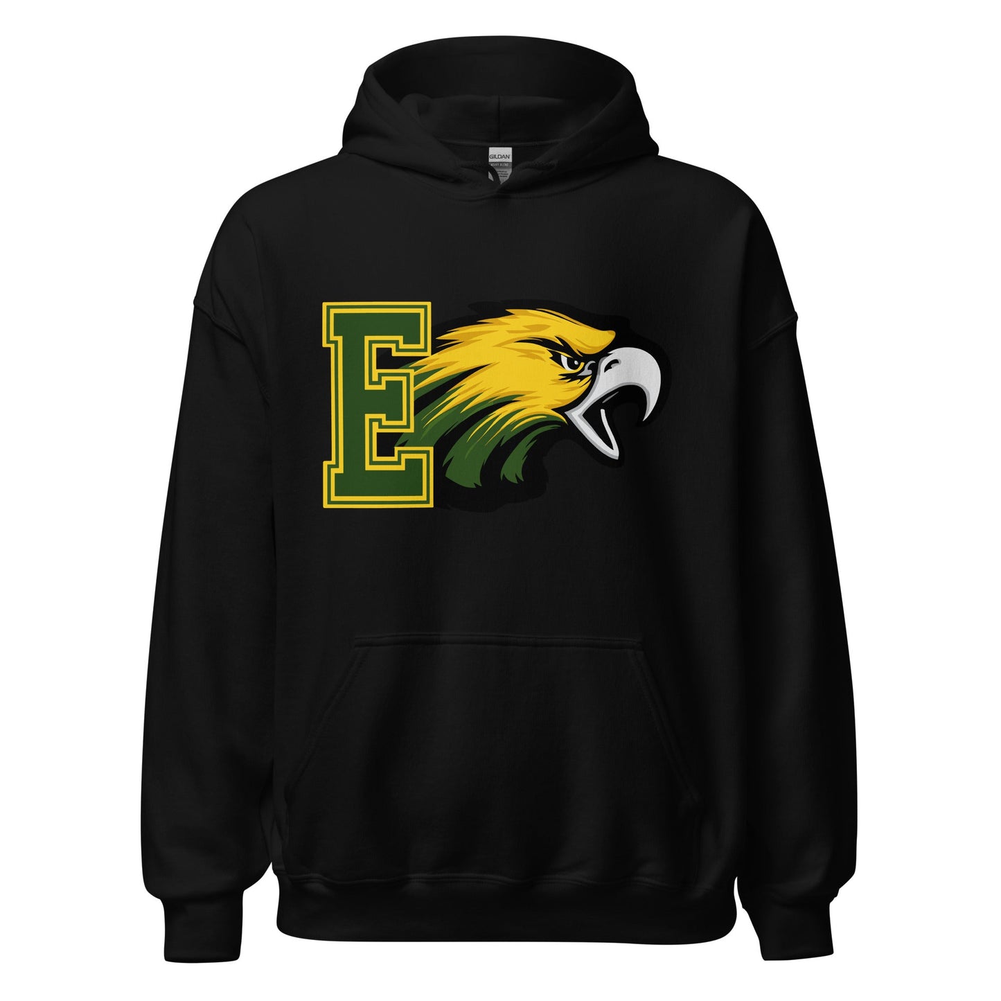 Classic | Hoodie | Evergreen Junior High | Mascot Logo