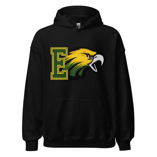 Classic | Hoodie | Evergreen Junior High | Mascot Logo