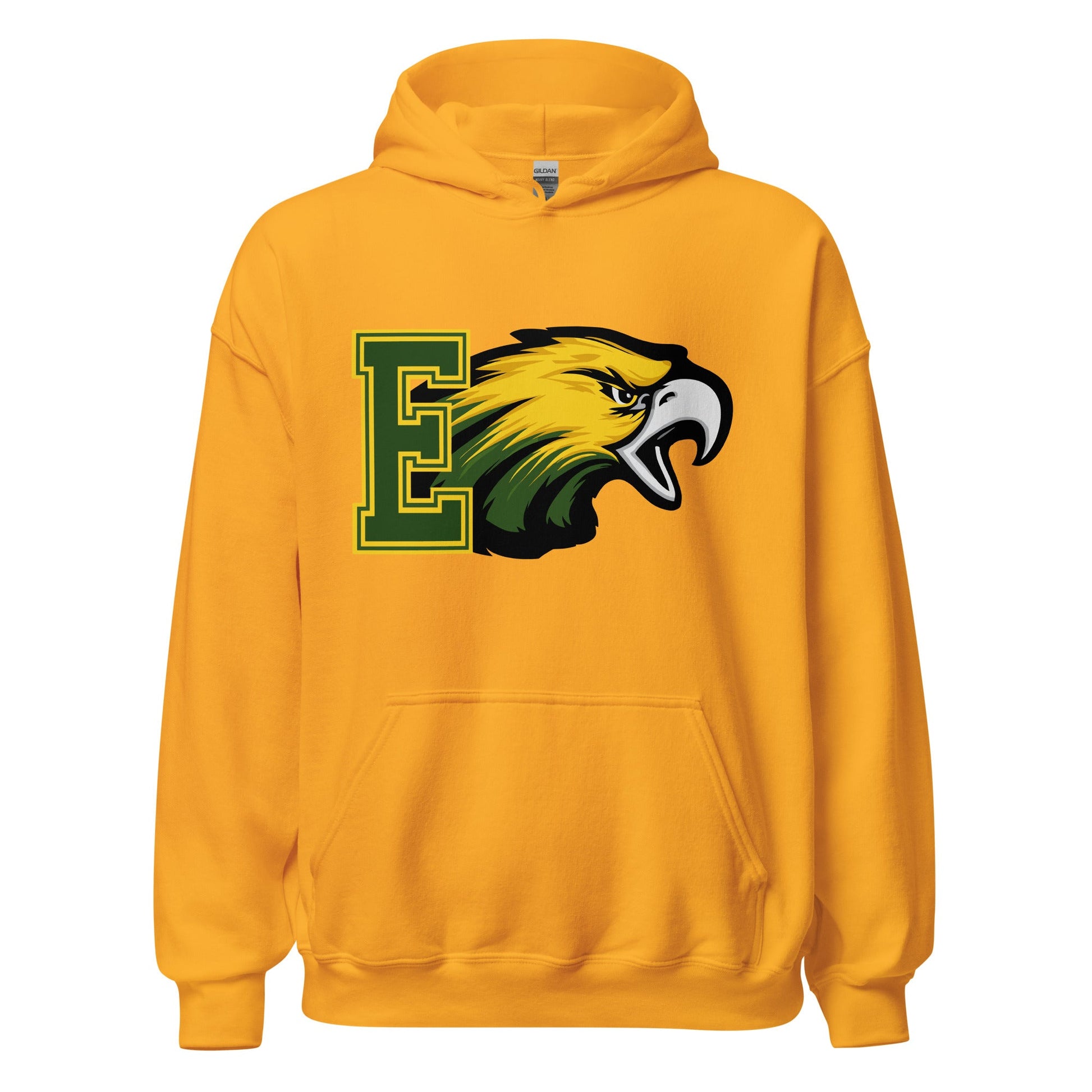 Classic | Hoodie | Evergreen Junior High | Mascot Logo