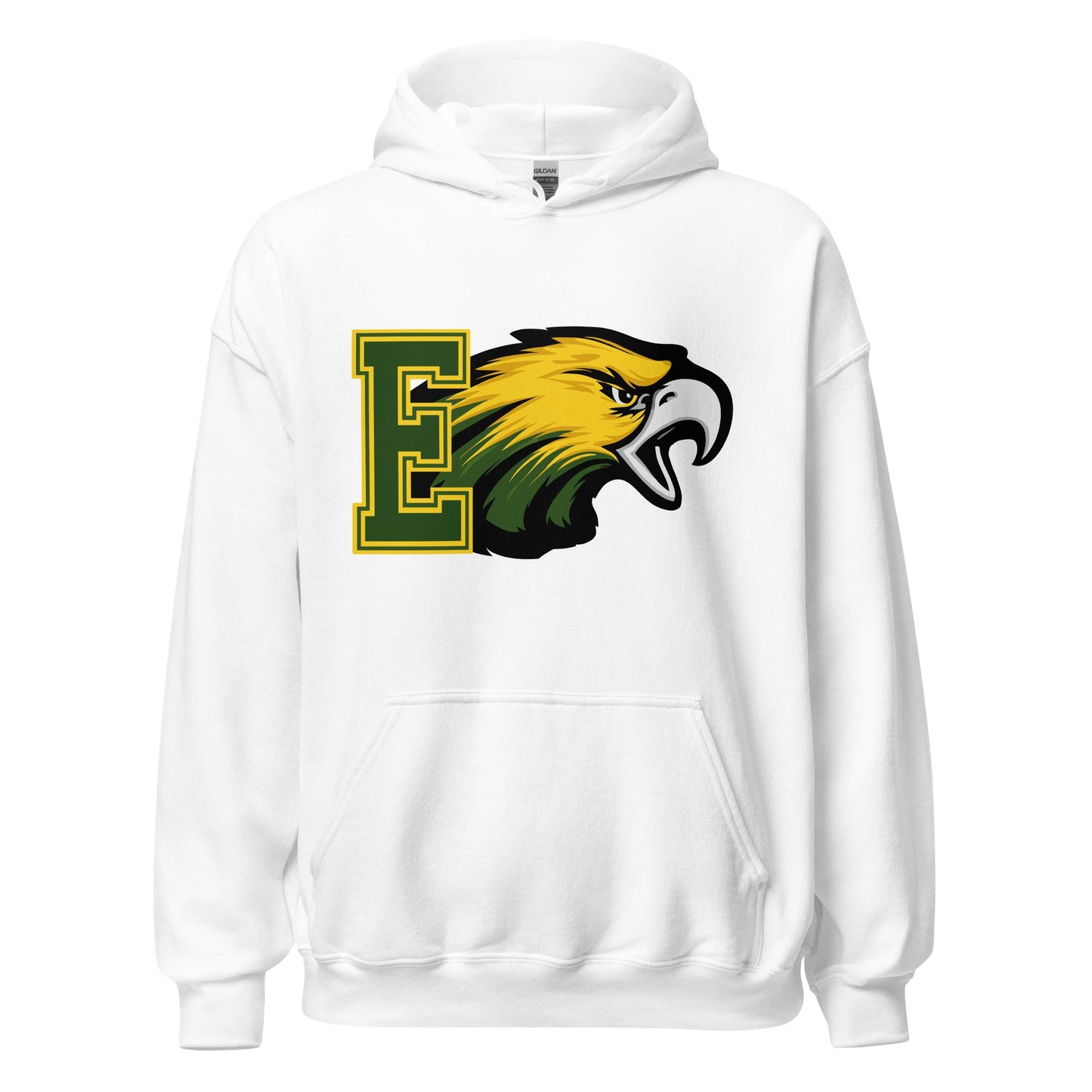 Classic | Hoodie | Evergreen Junior High | Mascot Logo