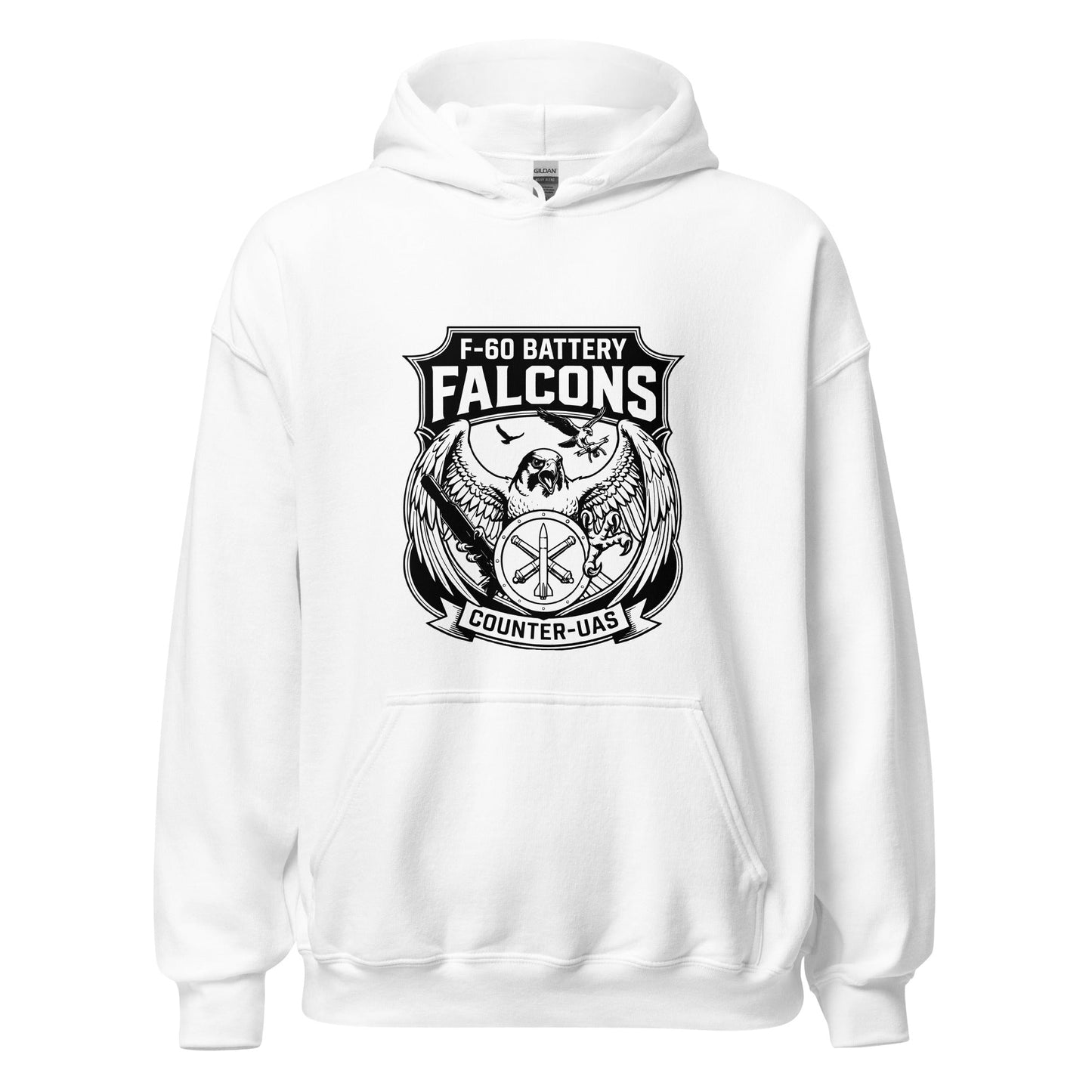 Classic | Hoodie | F - 60th ADA | Falcon Shield Logo