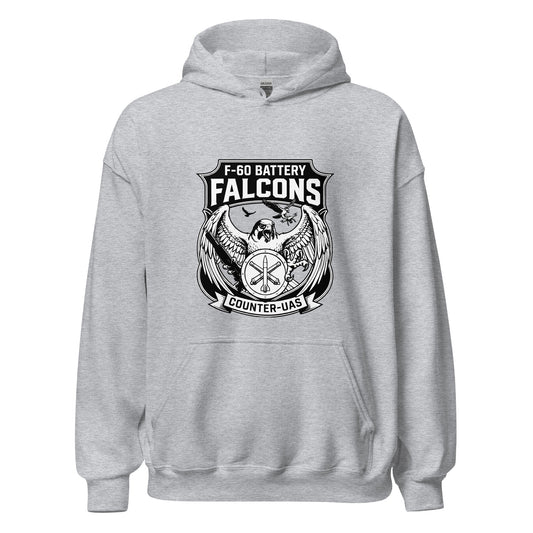 Classic | Hoodie | F - 60th ADA | Falcon Shield Logo