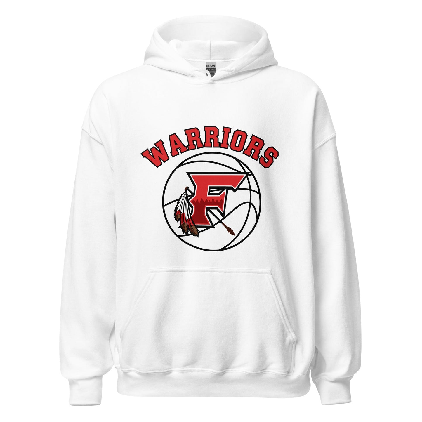 Classic | Hoodie | Fallbrook Basketball | Warriors Logo