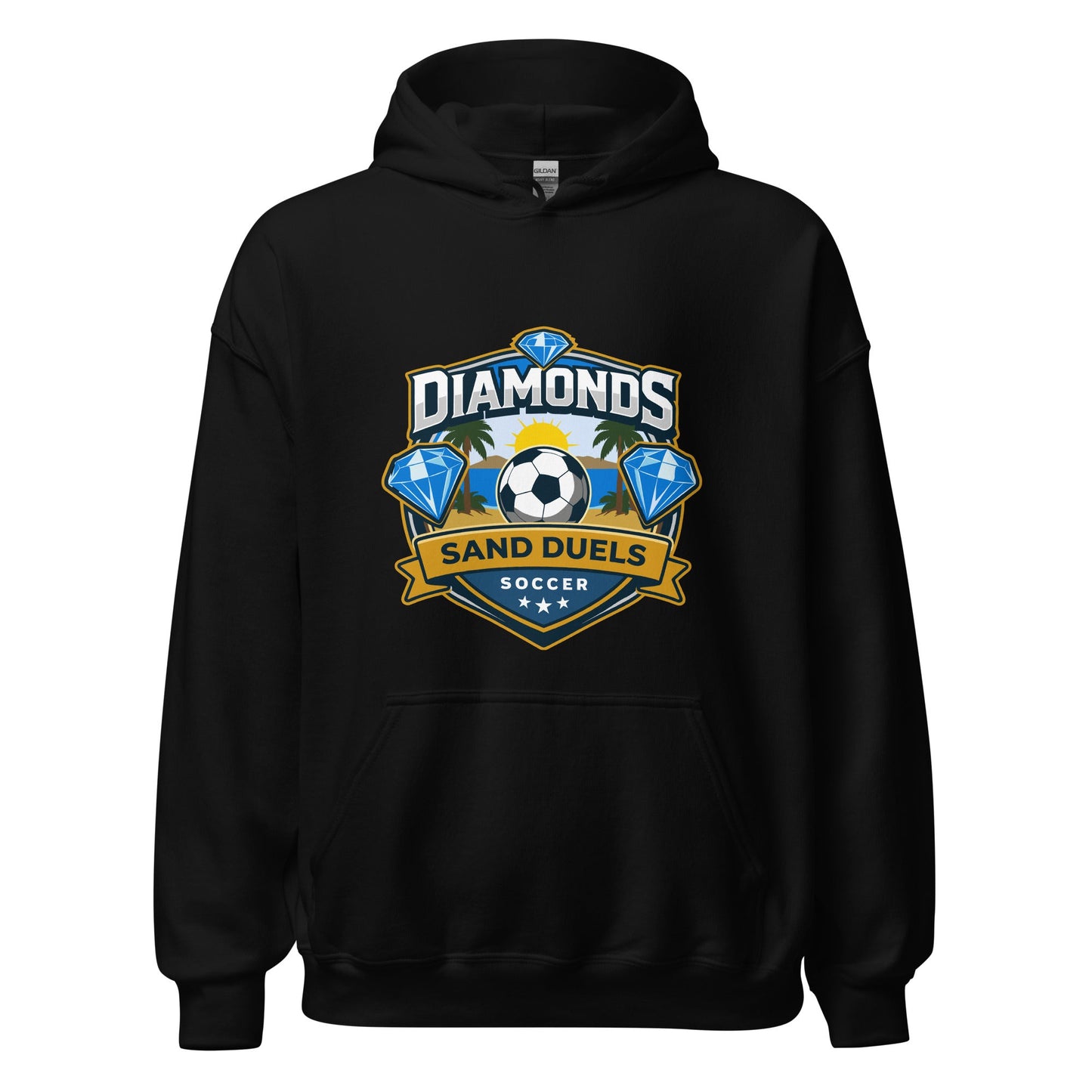Classic | Hoodie | FC Charles: Diamonds | Crest Logo