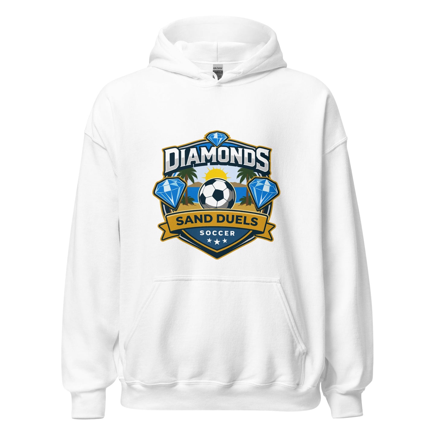 Classic | Hoodie | FC Charles: Diamonds | Crest Logo