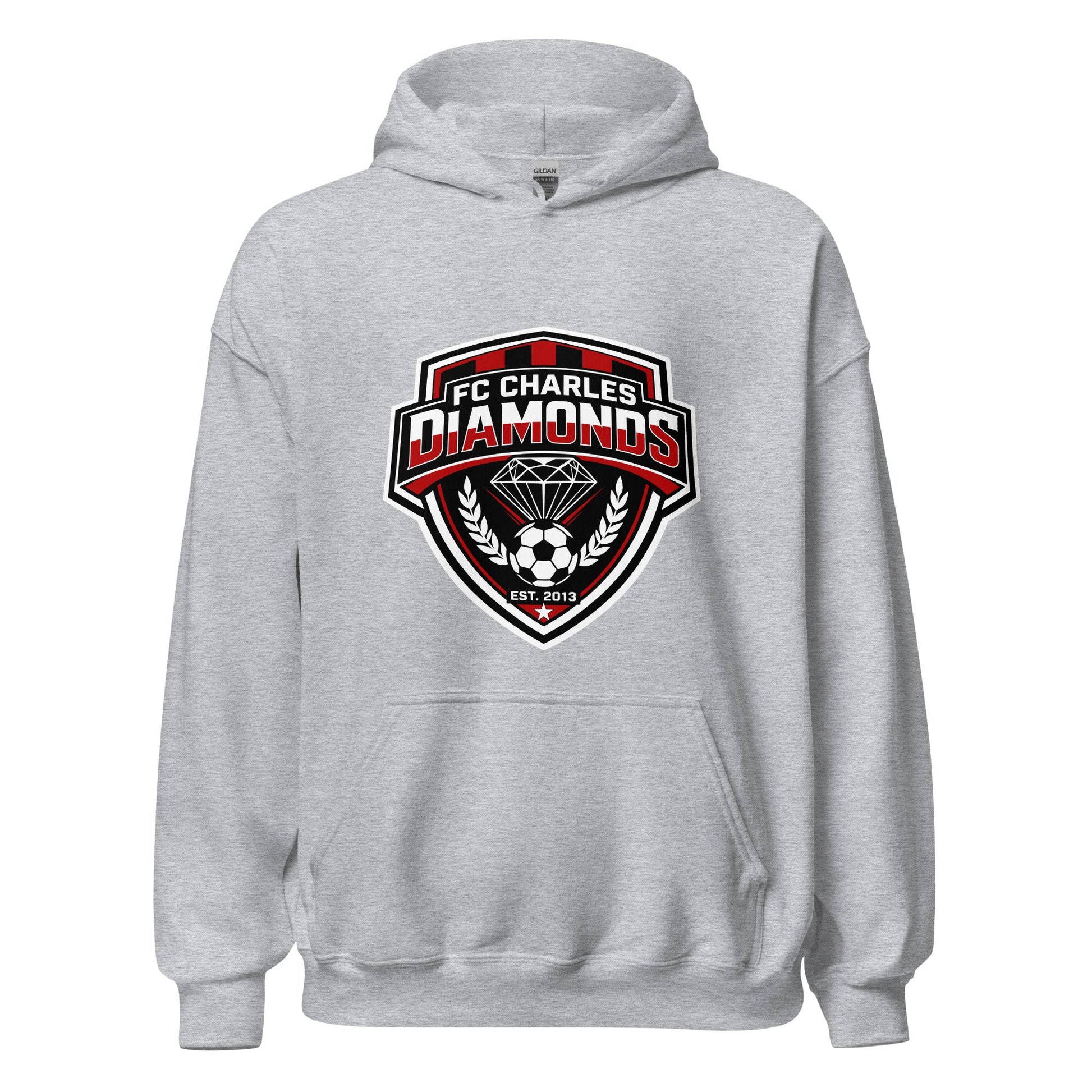 Classic | Hoodie | FC Charles: Diamonds | Emblem Logo