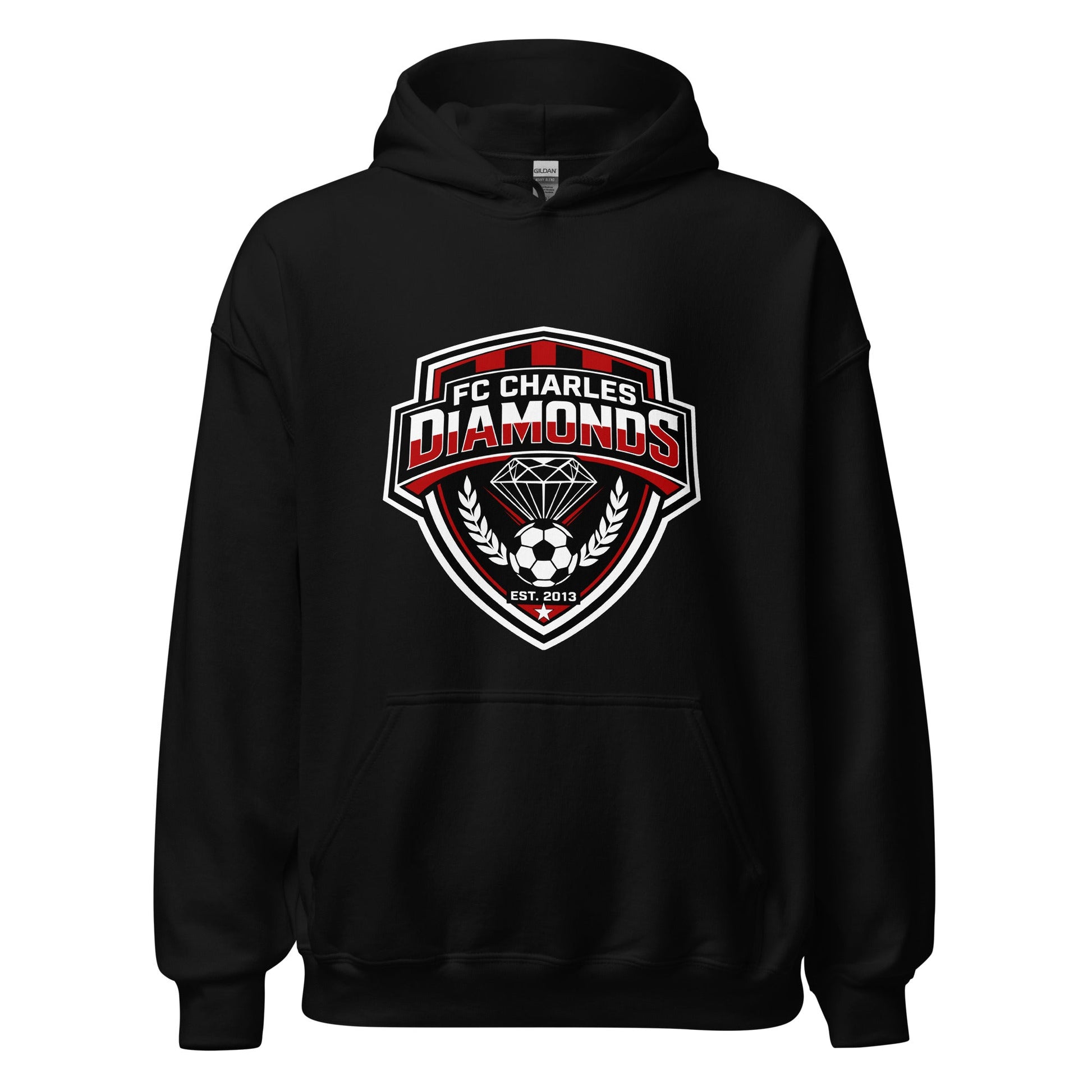 Classic | Hoodie | FC Charles: Diamonds | Emblem Logo