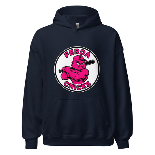 Classic | Hoodie | FerDa Chicks | Badge Logo