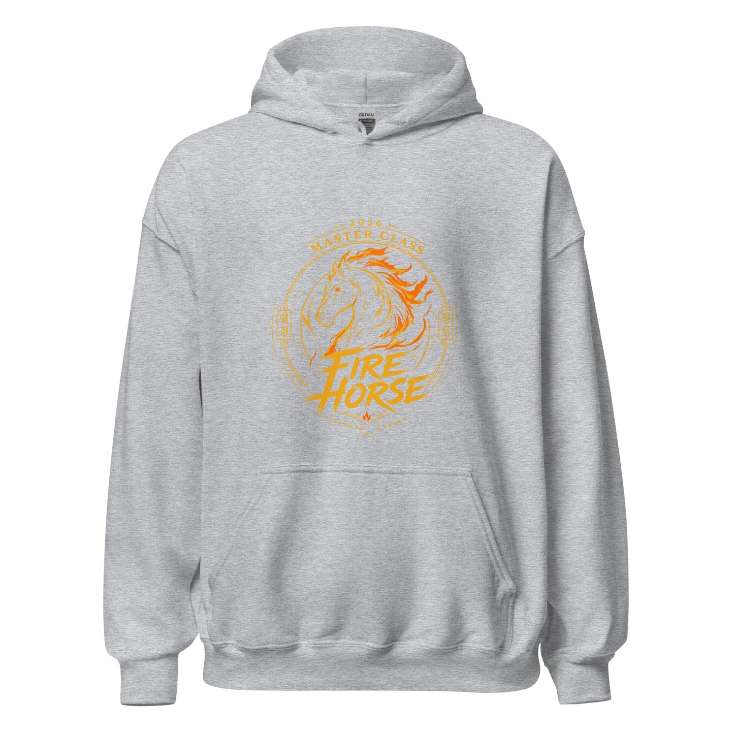 Classic | Hoodie | Fire Horse Masters | Crest Logo