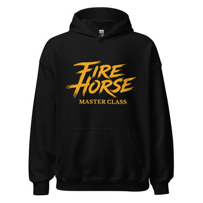 Classic | Hoodie | Fire Horse Masters | Modern Script Logo