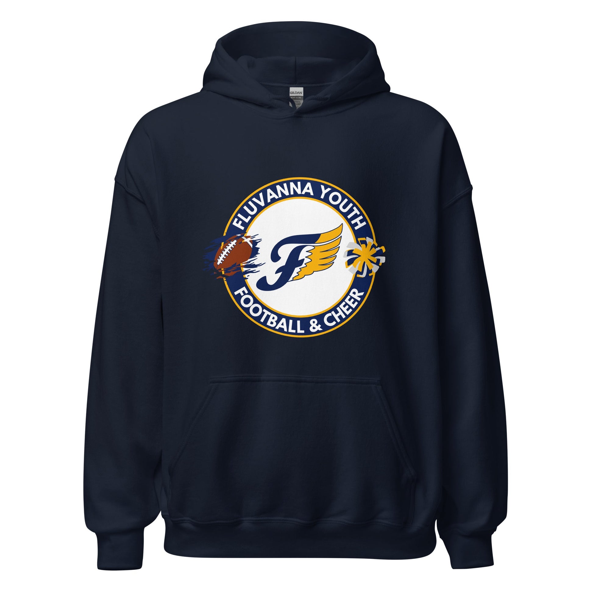 Classic | Hoodie | Fluvanna Youth Football and Cheer | Badge Logo
