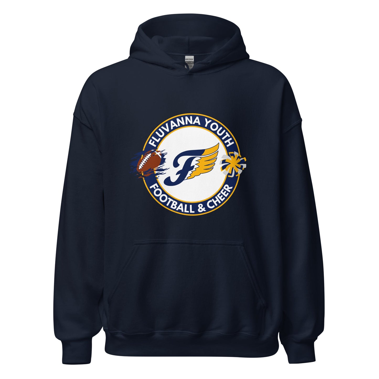 Classic | Hoodie | Fluvanna Youth Football and Cheer | Badge Logo
