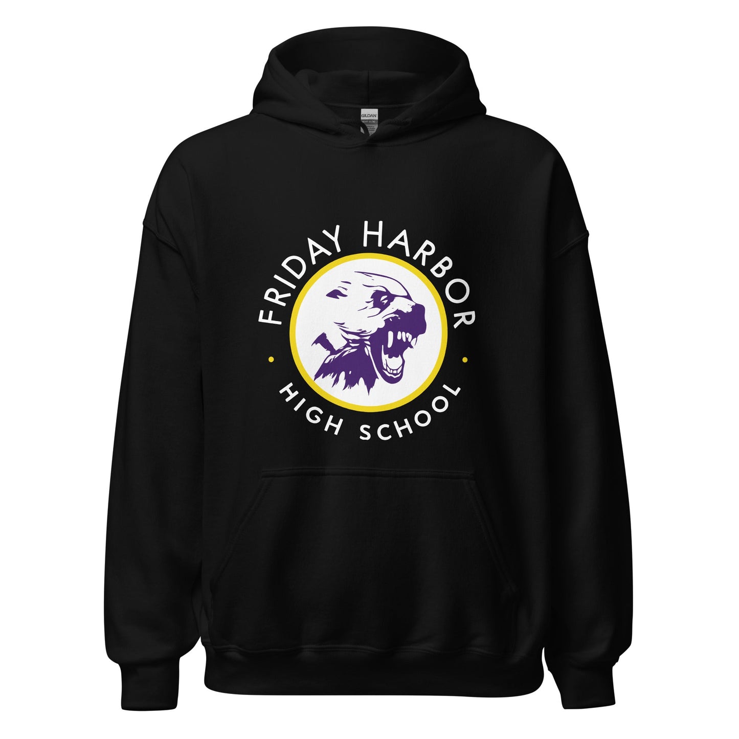 Classic | Hoodie | Friday Harbor Girls Basketball | Alt Logo