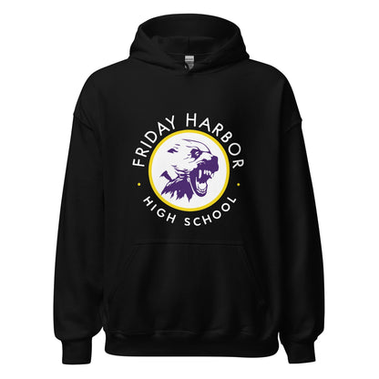 Classic | Hoodie | Friday Harbor Girls Basketball | Alt Logo