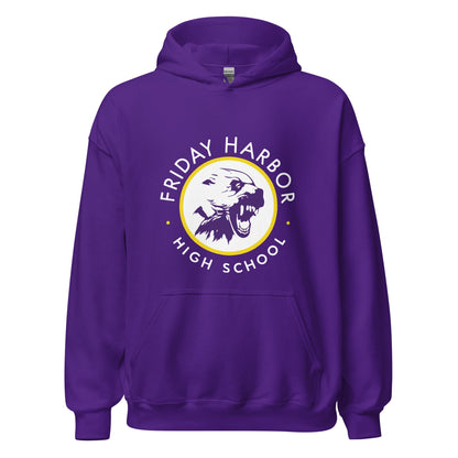 Classic | Hoodie | Friday Harbor Girls Basketball | Alt Logo