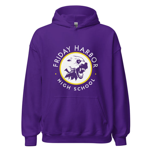 Classic | Hoodie | Friday Harbor Girls Basketball | Alt Logo