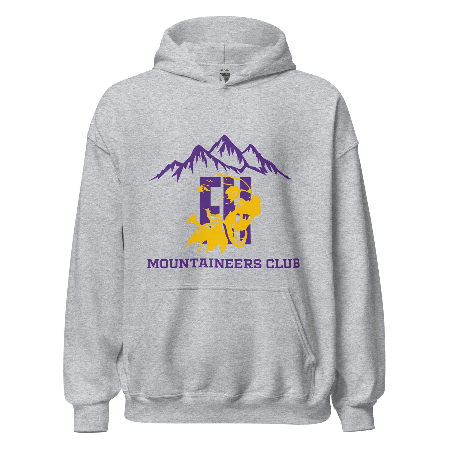 Classic | Hoodie | Friday Harbor High School Mountaineers Club | Mountaineers Logo