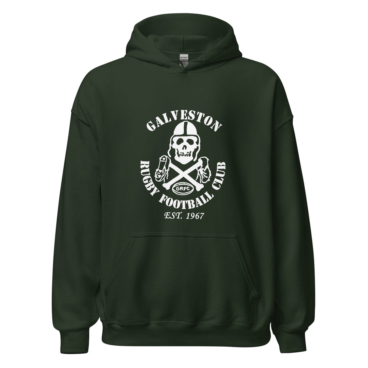 Classic | Hoodie | Galveston Football Rugby Club | Alt Logo